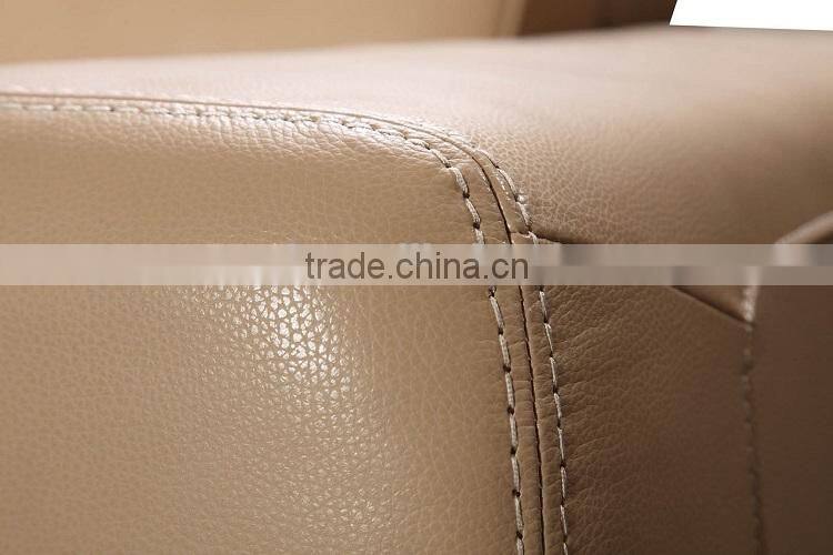 Modern Luxury Design Geniune Leather Sofa Set