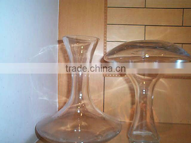 600ml glass wine decanter