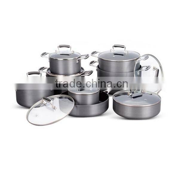 Aluminium Tensile Cookware Set With Fry Pan & Casserole