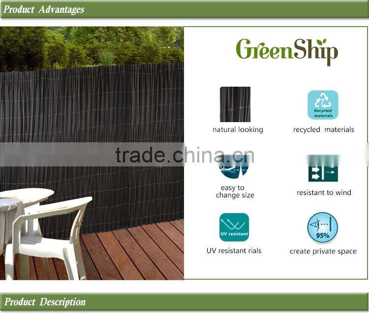 folding barrier plastic fencing /durable/natural looking/uv-protective/waterproof