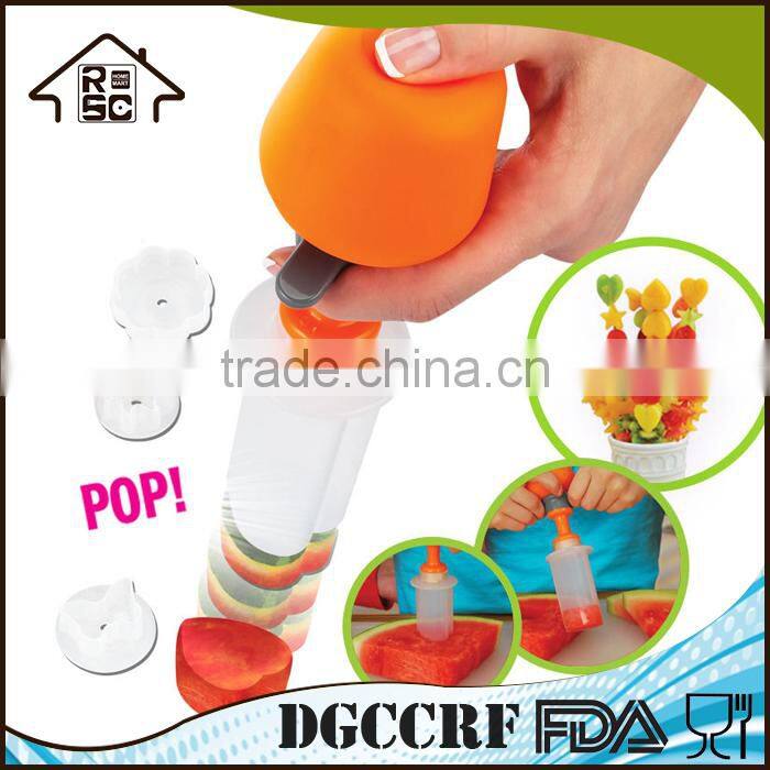 Kitchen Tool Plastic Food Creation Easy Using Fruit Decoration Different Mold As Seen On TV
