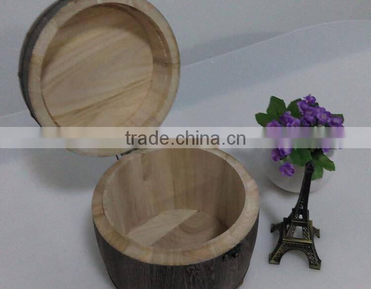Oak and pine wood decorative mini wine barrel for beer