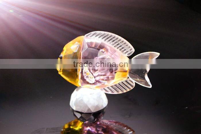 crystal animal figurines seafish