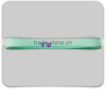 Several colors silk print logo bracelet, hot transfer print band, water transfer print logo wristband