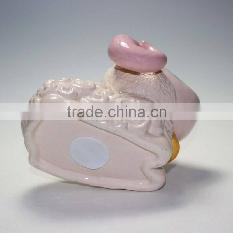 Painting gift Ceramic sheep Money Bank BDL015
