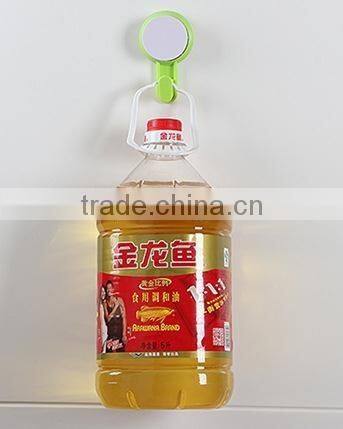 Vacuum suction cup kitchen and bathroom plastic hook/holder