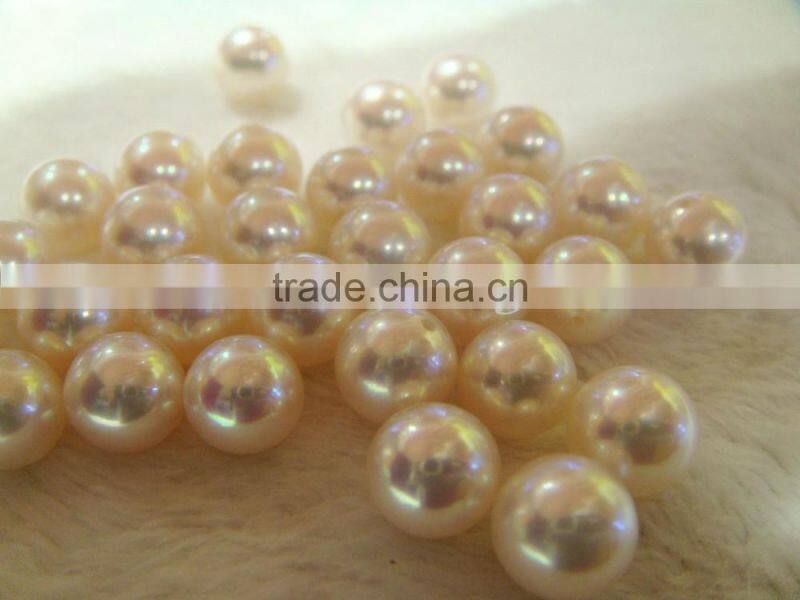 white AAA grade wholesale loose Akoya pearls size 6.5-7mm