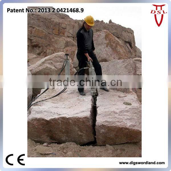pneumatic engine hydraulic rock splitter