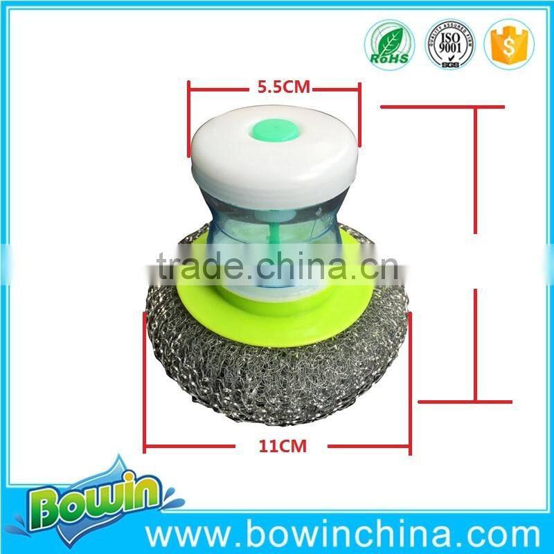 2016 hot sell spray Soap Dispensing Brush for ktichen as seen on tv