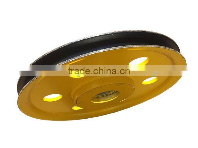 Optical Fiber And Cable Drawing Equipment Pulley, High rotation speed pulley,Excellent wear resistance ceramic coated pulley