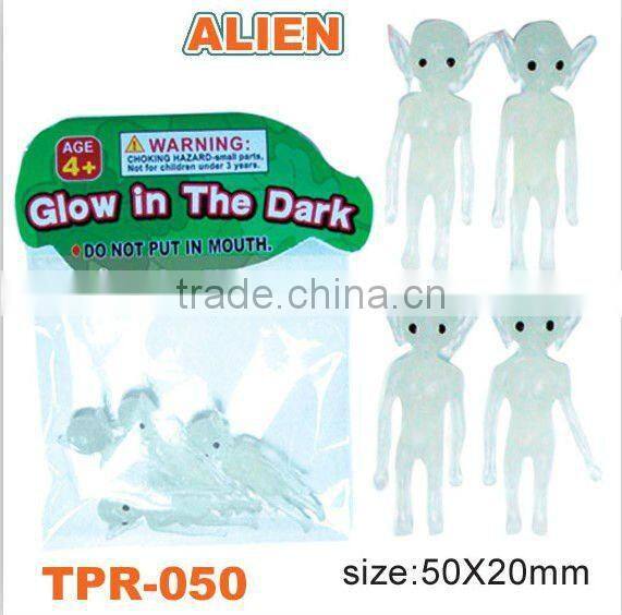 Alien ,plastic toys , TPR TOYS