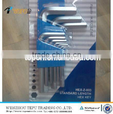 10pcs HEX Key Wrench set in double blister card packing