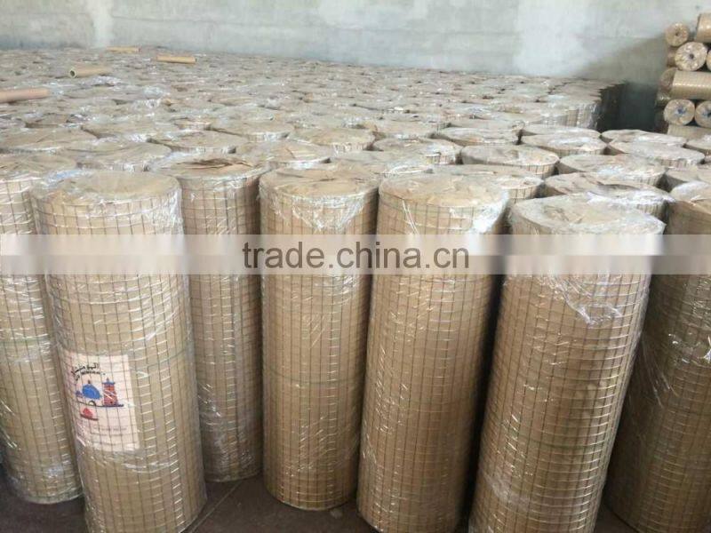 High quality caron steel galvanized welded wire fence