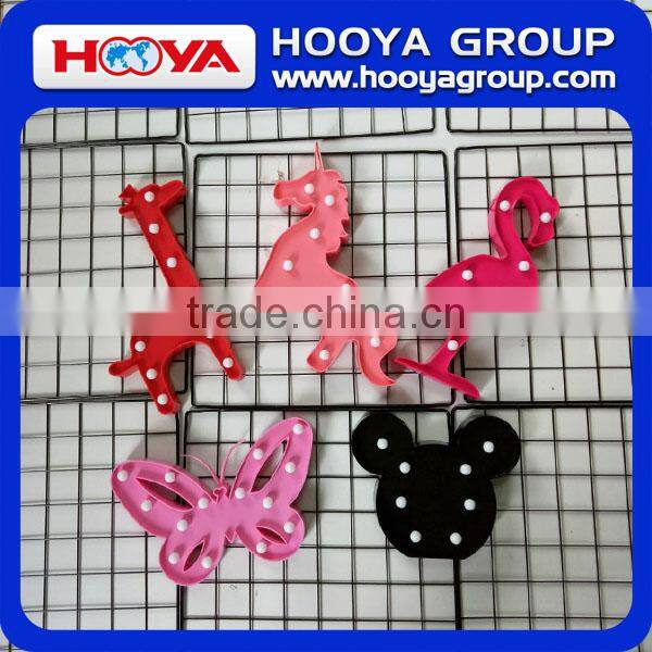 marquee light with mickey mouse shape have customized colour