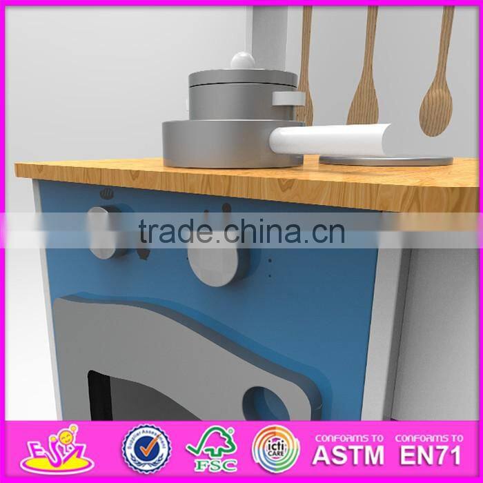 2016 new design preschool home play wooden toy kitchen sets for kids W10C252