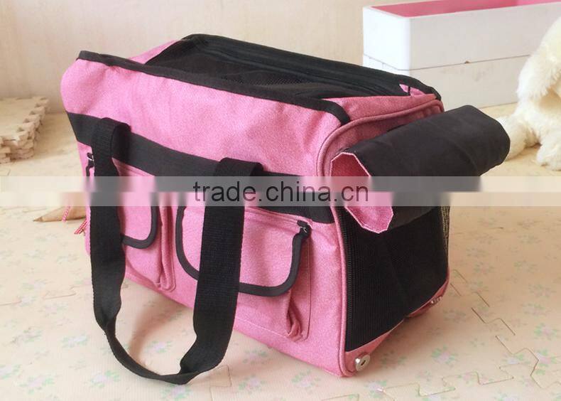 Multi-functional folding tote pet carrier bag with dog pet carry