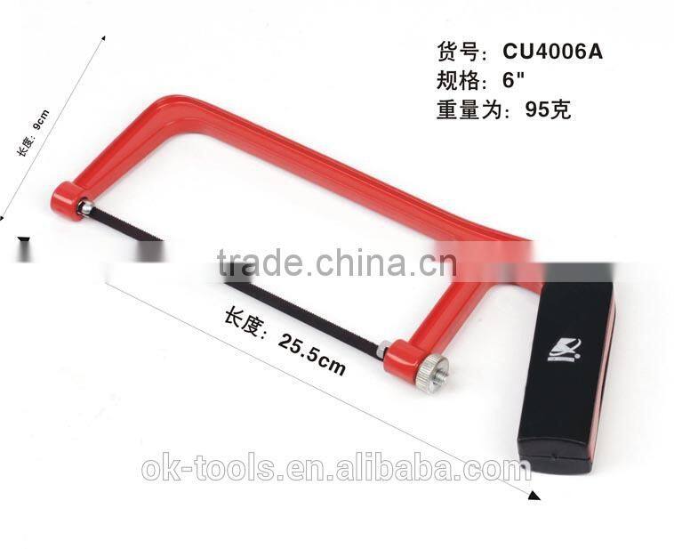 OK-TOOLS Mini Hacksaw Frame With Aluminum handle