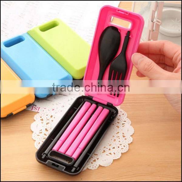 2015 wholesale detachable FOOD GRADE plastic fork spoons,FOOD GRADE plastic fork spoons for convenient