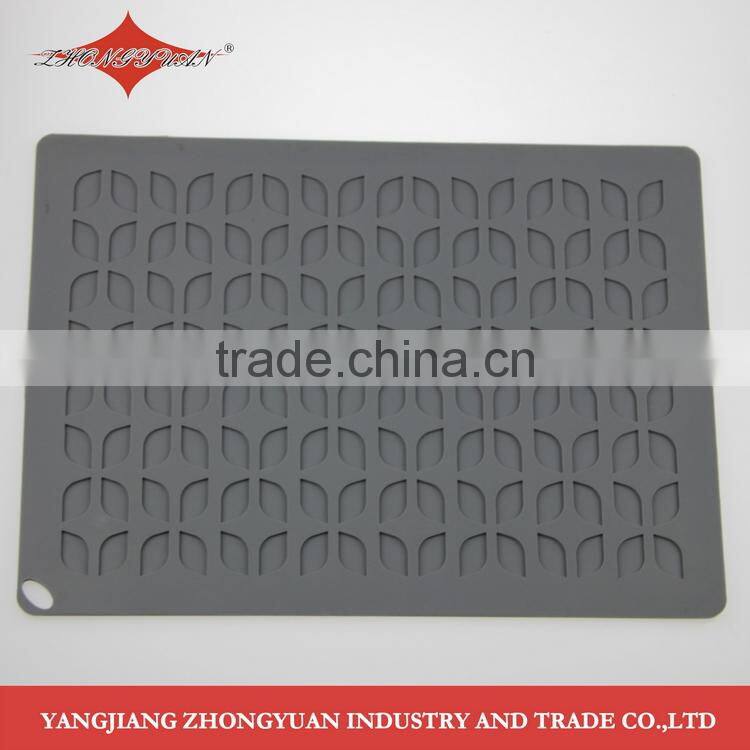 silicone baking custom cup coaster personalized silicone mat