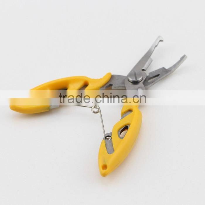 Yellow Handle Multi Function Fishing Tool Fishing Pliers