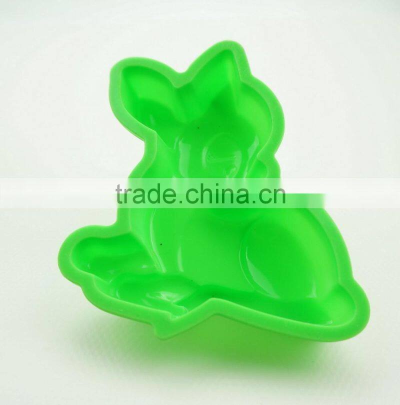 11188 FDA/LFGB Deer Shape Silicone Cake Mold