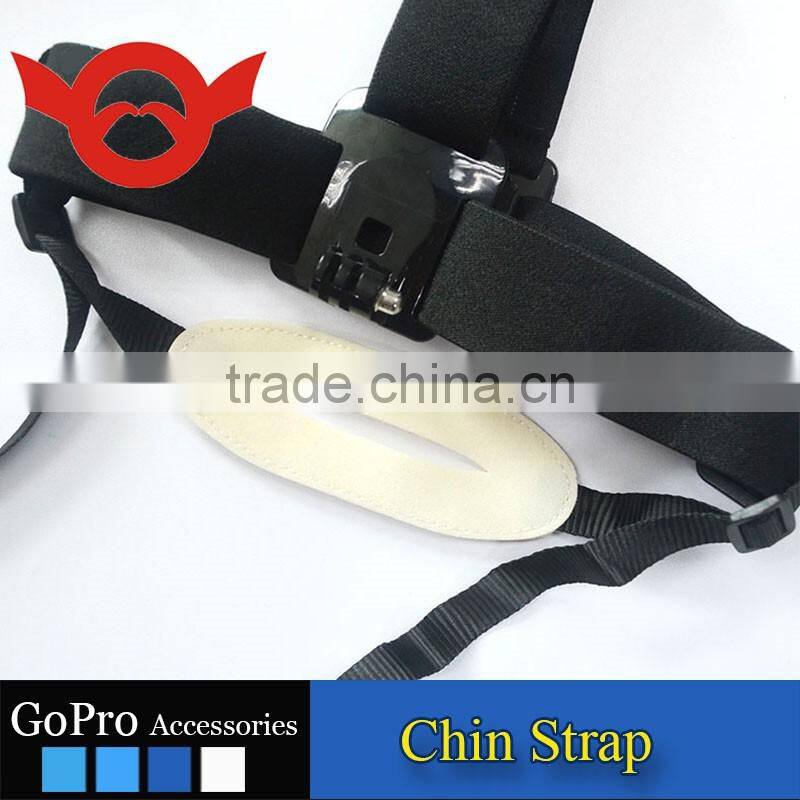 2016 New high quality popular Wholesale Factory Price chin belt for Gopros Accessory Chin Strap