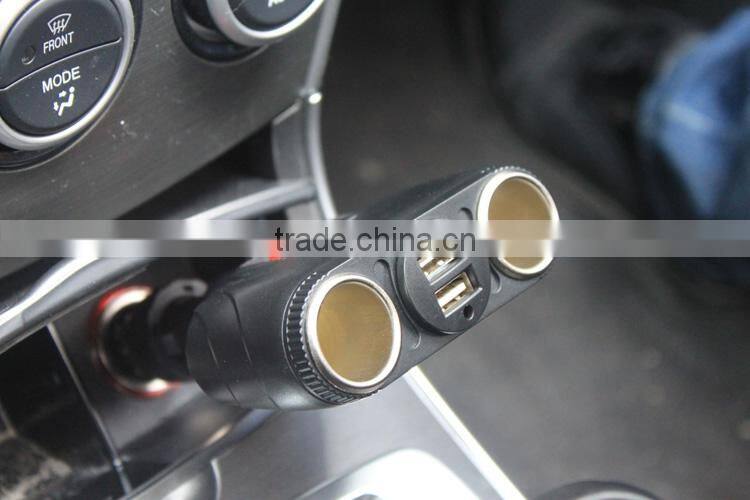 Top Quality cigarette lighter socket adapter With ISO9001 Certificate