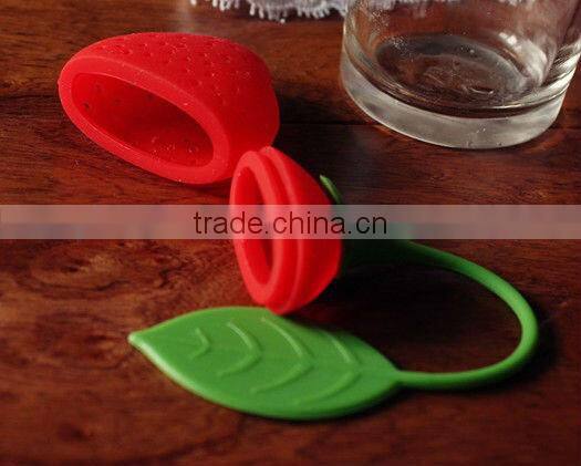 2012 Novel design food grade, enviroment and eco-friendly silicone mesh tea infusion bag