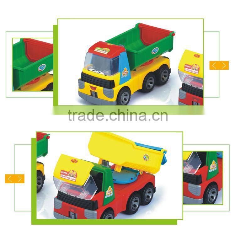 Hot selling children plastic truck friction car toy