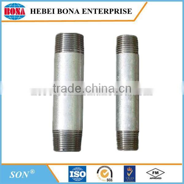 Good Quality Galvanized Carbon Steel Pipe Nipple