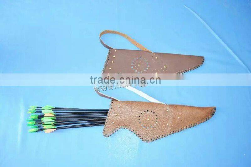 Handmade Bamboo Arrow Quivers For Archery Hunters