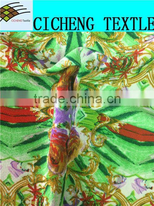 E shaoxing cicheng textile In stock wool fabric for women's coat china