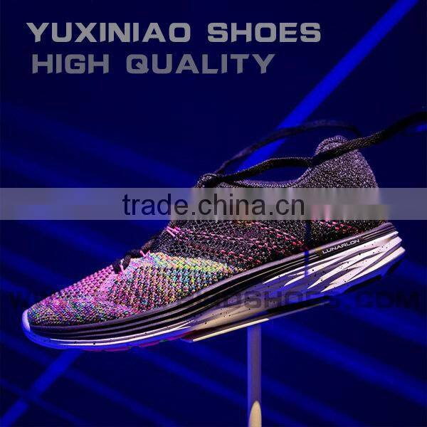 new style running shoes for men or women to sport race training made in china