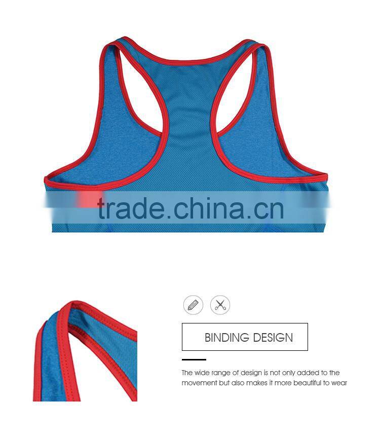 Custom OEM Workout Plain Elastic Cool Dry woman tank top Women Gym Sports Yoga Jogging Tank Top