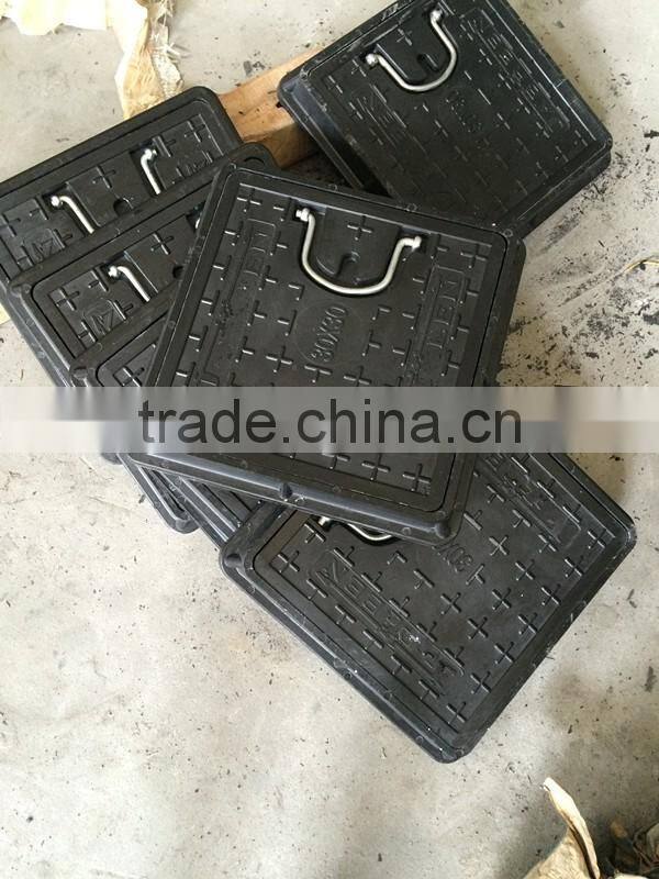 square bmc material frp manhole cover