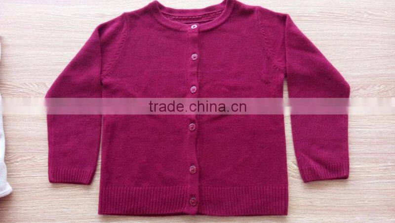 In-stock 0-8years kids cardigan sweater (BKN820)