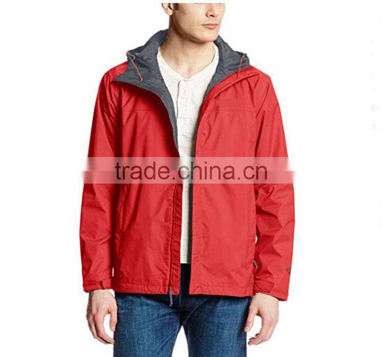 Wholesale hooded waterproof men softshell jacket