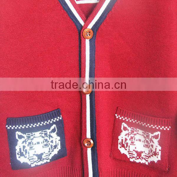 Wool sweater design for baby