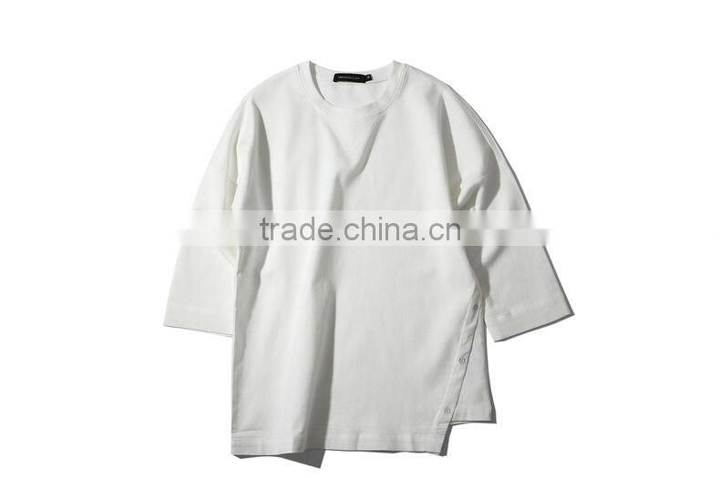 wholesale athletic wear 3/4 sleeve american flag t shirt