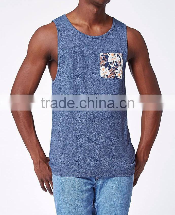 stylish look Floral Pocket tank tops for 2017!