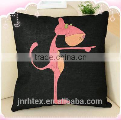 High quality new design 100 polyester custom cartoon cushion printing