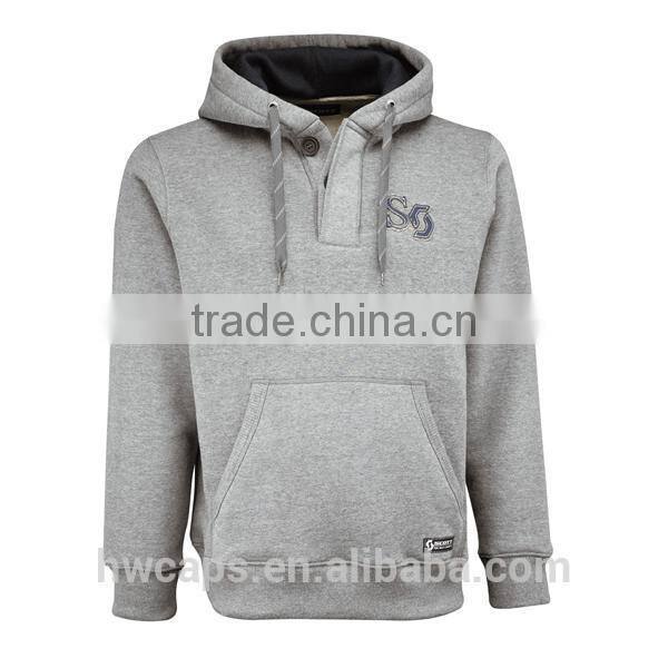100% Quality OEM wholesale mens no zipper hoodie jacket solid color