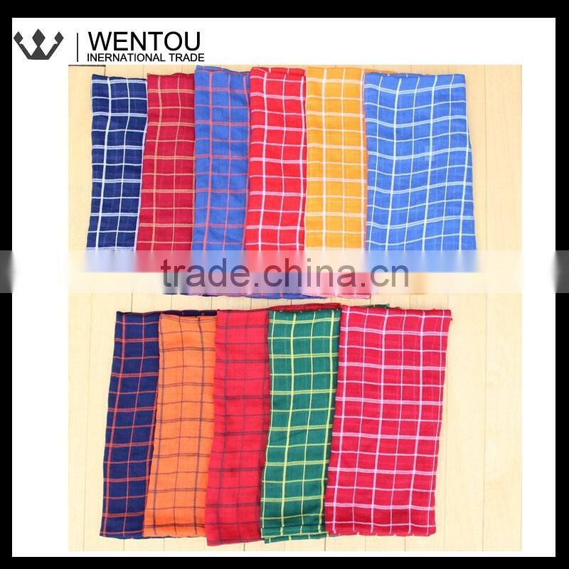 New Arrival Colorful Plaid Scarf