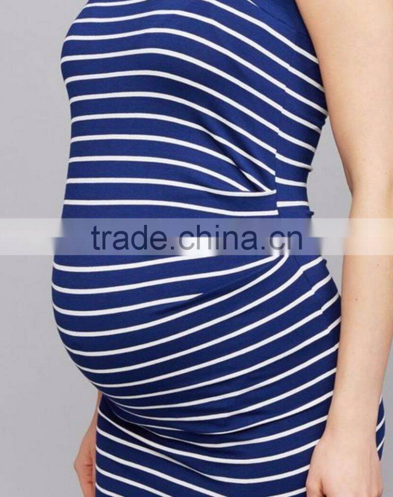 Wholesale pregnant clothing sleeveless dresses for pregnant women