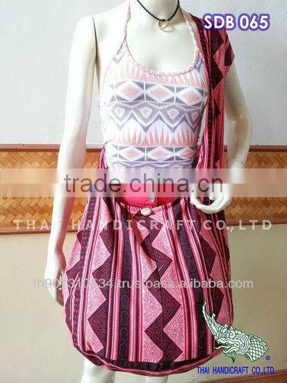 Thai Large Cotton Shoulder Hippie Boho Hobo Sling Crossbody Yaam