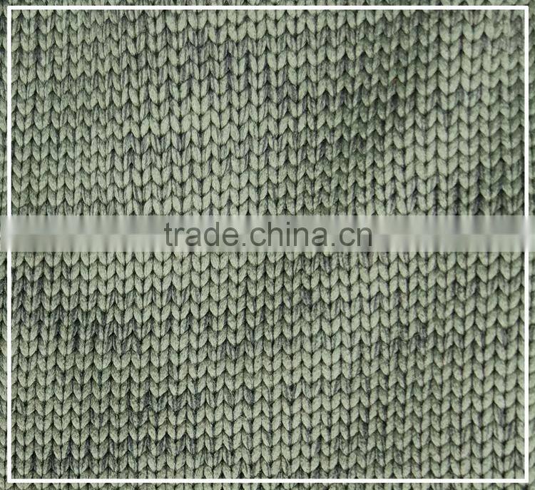 Hot sales melange color mens weaving wear hiking Knitwear Jacket