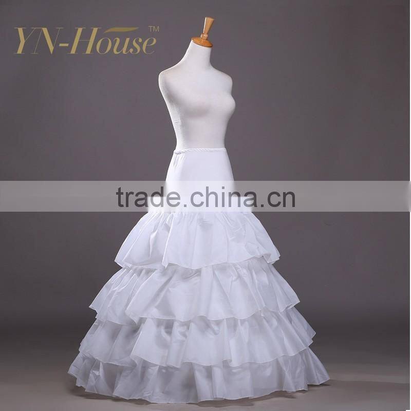 Hoop White Elegant Tulle corset and petticoat