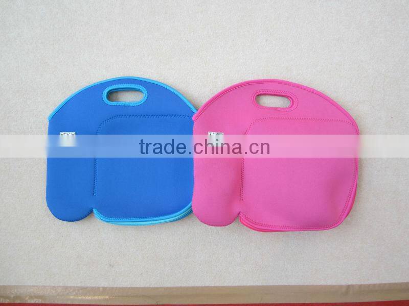 GR-W0163 new product thermal lunch bag with bottle holder