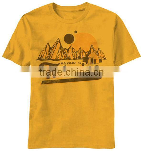 basic t-shirt with logo silk print