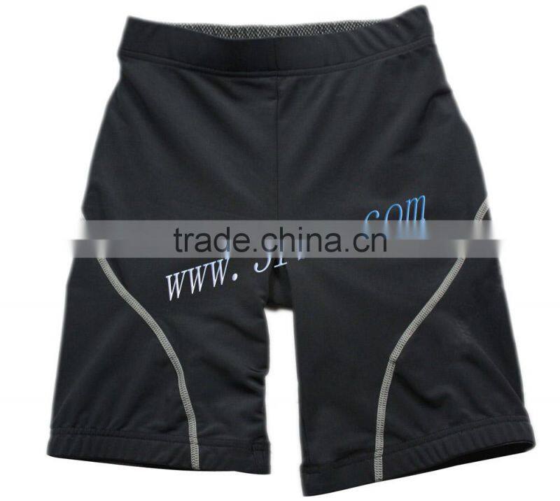 custom men's bike shorts in poly/spandex